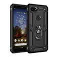 θωρακισμένη θήκη για do Google Pixel 3A, Nox Case Ring, μαύρη