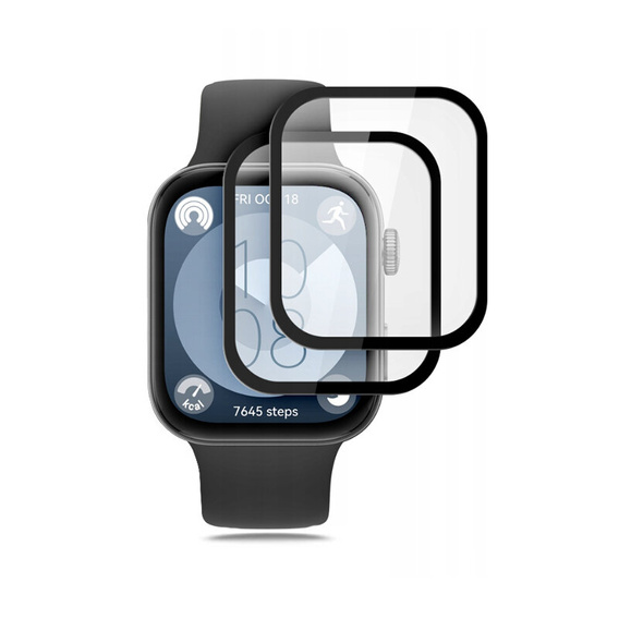 2x υβριδικό γυαλί ERBORD για Huawei Watch Fit 3