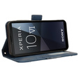 Θήκη με πτερύγιο για Sony Xperia 10 VI, Card Slot, σκούρο μπλε