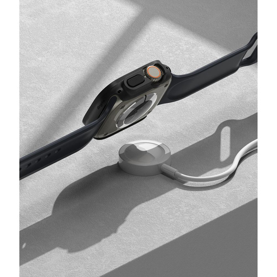 Etui Ringke do Apple Watch Ultra, Slim, 2-Pack, Clear / Matte Black