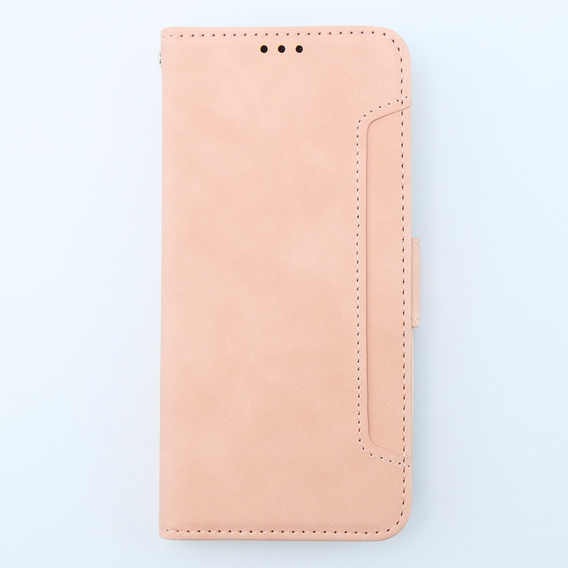 Θήκη με πτερύγιο για Xiaomi 13T / 13T Pro, Card Slot, ροζ