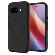 Θήκη MagSafe Spigen για Google Pixel 9A, Ultra Hybrid, ματ / μαύρο + Μετριασμένο γυαλί 9H