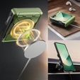 Θήκη Tongate MECH με MagSafe για Samsung Galaxy Z Flip7 FE / Z Flip6, πράσινο