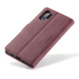 θήκη CASEME για Samsung Galaxy Note 10 Plus/5G, Leather Wallet Case, κόκκινη