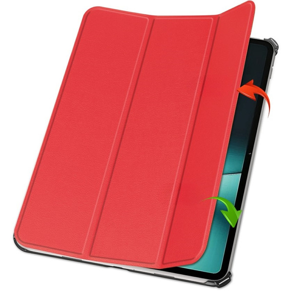 Θήκη για OnePlus Pad, Smartcase, κόκκινη
