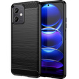 Θήκη για Xiaomi Redmi Note 12 5G / POCO X5 5G, Carbon, μαύρη