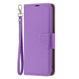 Θήκη με πτερύγιο για Samsung Galaxy A54 5G, Wallet Litchi Magnet, μωβ