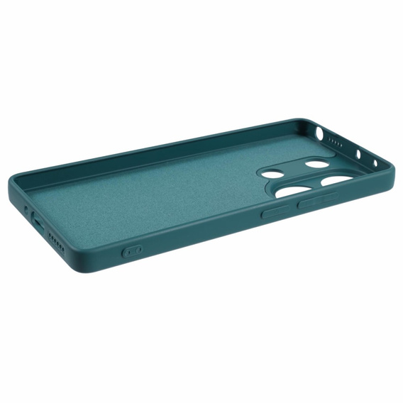 Θήκη για Xiaomi Redmi Note 13 Pro 4G / Xiaomi Redmi Note 14S / Xiaomi Poco M6 Pro 4G, Silicone Lite, σκούρα πράσινη