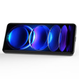 Θήκη για Xiaomi Redmi Note 12 Pro+ 5G, Kickstand Ring, μαύρη