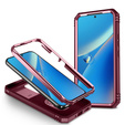 Θήκη για Samsung Galaxy A54 5G, CamShield Slide, ροζ / μπορντό