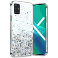 Θήκη για Samsung Galaxy A71 5G, Glittery, διαφανής