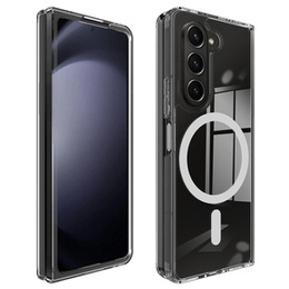 Θήκη για Samsung Galaxy Z Fold6 5G, Fusion Hybrid, για MagSafe, διαφανής