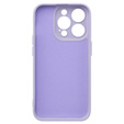 Θήκη για iPhone 15 Pro Max, Silicone Lite, μωβ