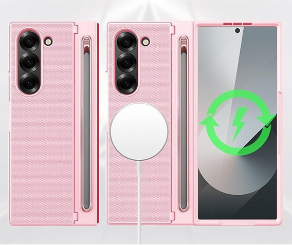 Γυάλινη θήκη με πλήρη προστασία 360° για Samsung Galaxy Z Fold7 5G