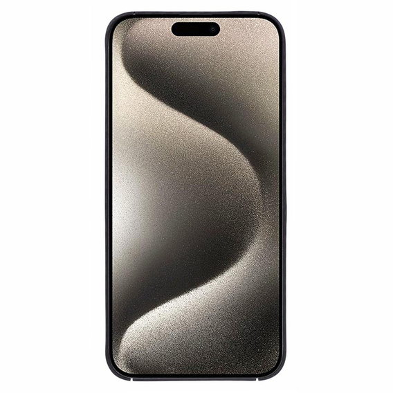Θήκη για iPhone 15 Pro Max, Aramid Fiber Cover, μαύρη