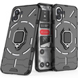 Θήκη για Nothing Phone 2, Kickstand Ring, μαύρη