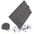 Θήκη για Microsoft Surface Go 3/Go 2/Go, Wallet Pen Slot, γκρι