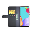 θήκη με πτερύγιο για Samsung Galaxy A52 / A52s, Split Leather, μπλε