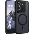 Θήκη για Motorola Edge 50 Neo / ThinkPhone 25, για MagSafe, ERBORD Μatt Case, μαύρη