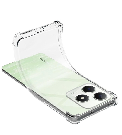 Θήκη για Realme C61, Dropproof, διαφανής
