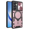Θωρακισμένη θήκη για Samsung Galaxy A54 5G, CamShield Slide, ροζ rose gold