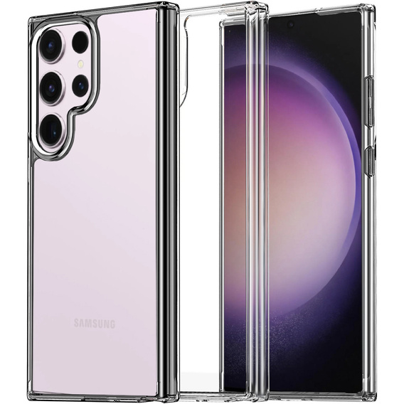Θήκη για Samsung Galaxy S23 Ultra, Fusion Hybrid, διαφανής