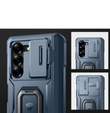 Θωρακισμένη θήκη για Samsung Galaxy Z Fold 6 5G, Dexnor Full Body S-Pen Slot, μπλε