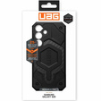 Θήκη Urban Armor Gear για Galaxy S25, Monarch Pro MagSafe, carbon μαύρη