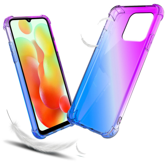 θήκη για το Xiaomi Redmi 12C, Gradient Dropproof, Μωβ / μπλε