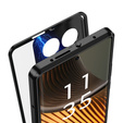 Θήκη για Motorola Edge 50 Ultra, Frame Case, μαύρη