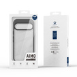 θήκη DuxDucis για το Google Pixel 9 / Google Pixel 9 Pro, Aimo Case, διαφανής / μαύρη