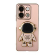 θήκη για το Xiaomi Redmi Note 13 5G, Astronaut, ροζ + μετριασμένο γυαλί 9H