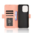 Θήκη με πτερύγιο για Xiaomi Redmi 13, Card Slot, ροζ