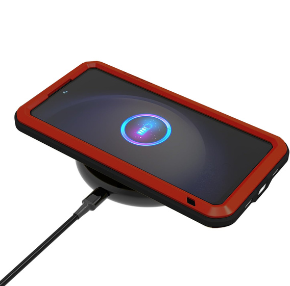 Θήκη με γυαλί ανθεκτικό σε κρούσεις για Samsung Galaxy S25 FE