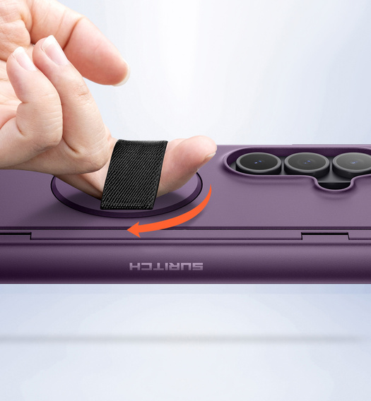 Θήκη Suritch με βάση 360° και ενσωματωμένη προστατευτική μεμβράνη οθόνης για Samsung Galaxy Z Fold7