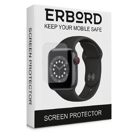 3x Φύλλο υδρογέλης ERBORD για Apple Watch 4/5/6/SE 44mm