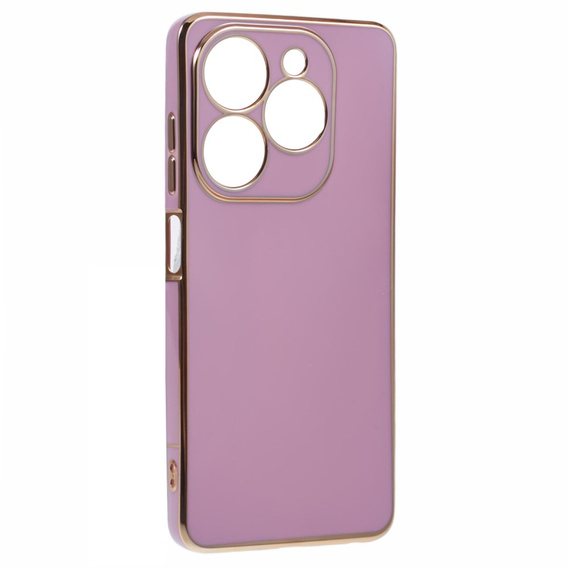 Θήκη για Infinix Hot 40i, Glamour CamShield, μωβ
