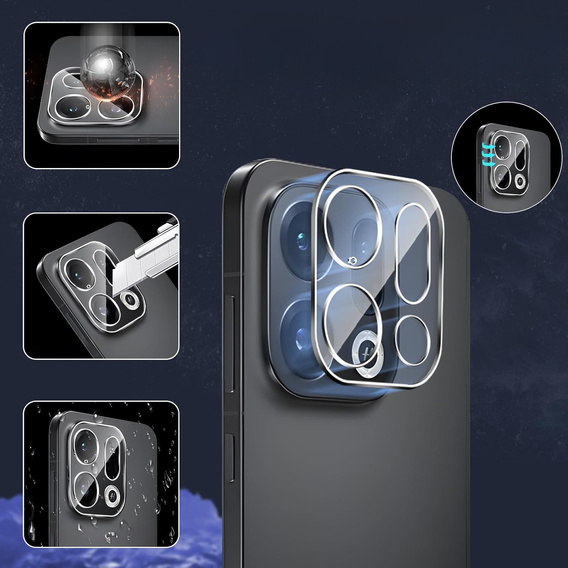 2x Γυαλί ERBORD για τηλέφωνο Oppo Find X9