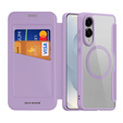 Dux Ducis Θήκη για Samsung Galaxy S25 Edge, Skin X Pro, MagSafe, μωβ