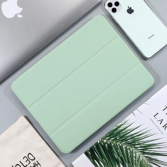 Θήκη για iPad Air 13" 2025/2024 (7/6 gen.), Smartcase με χώρο για γραφίδα, πράσινη