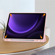 Θήκη για Samsung Galaxy Tab S10 Lite / S10 FE / S9 FE, Smartcase με χώρο για γραφίδα, ροζ