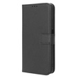 Θήκη με πτερύγιο για Realme C55, Wallet, Smart Magnet, μαύρη