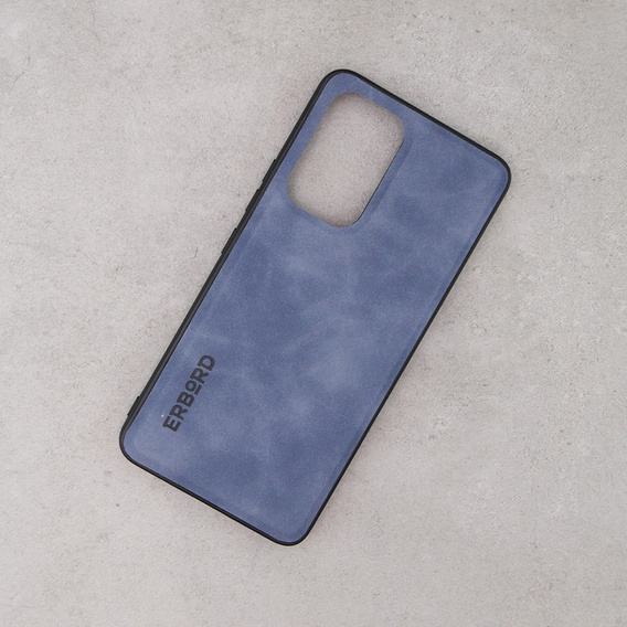 Θήκη για Samsung Galaxy A53, ERBORD Business, με πλάκα στήριξης αυτοκινήτου, μπλε