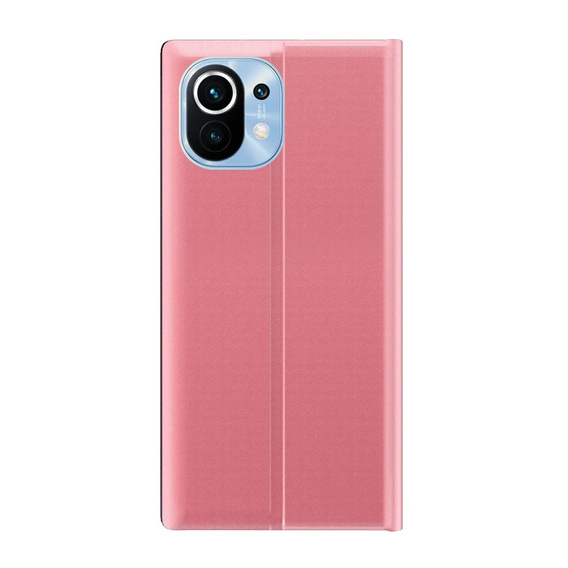 Η αναδιπλούμενη θήκη για το Xiaomi Mi 11, Side View, ροζ