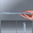 θήκη προστασίας κάμερας για το Samsung Galaxy S21 FE 5G, CamShield MagSafe, διαφανής / μπλε