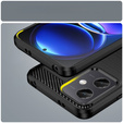 Θήκη για Xiaomi Redmi Note 12 5G / POCO X5 5G, Carbon, μαύρη