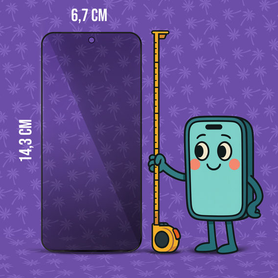 Γυαλί Shy Palm για Samsung Galaxy S25