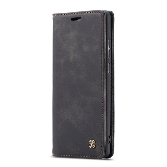 θήκη CASEME για Huawei P30 Pro, Leather Wallet Case, μαύρη
