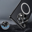 θήκη προστασίας κάμερας για το OnePlus 11 5G, CamShield MagSafe, διαφανής / μαύρη