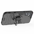 Θήκη για Samsung Galaxy M34, Kickstand Ring, μαύρη